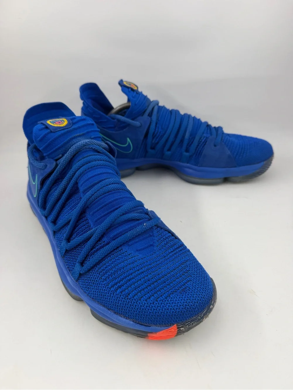 Nike Men’s Kevin Durant KD City Edition 2017 -SZ 11- Chinatown Blue Sneakers